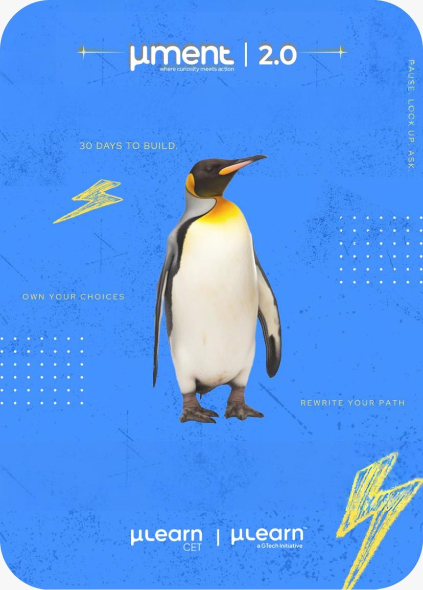 µment 2.0 - Penguin Illustration